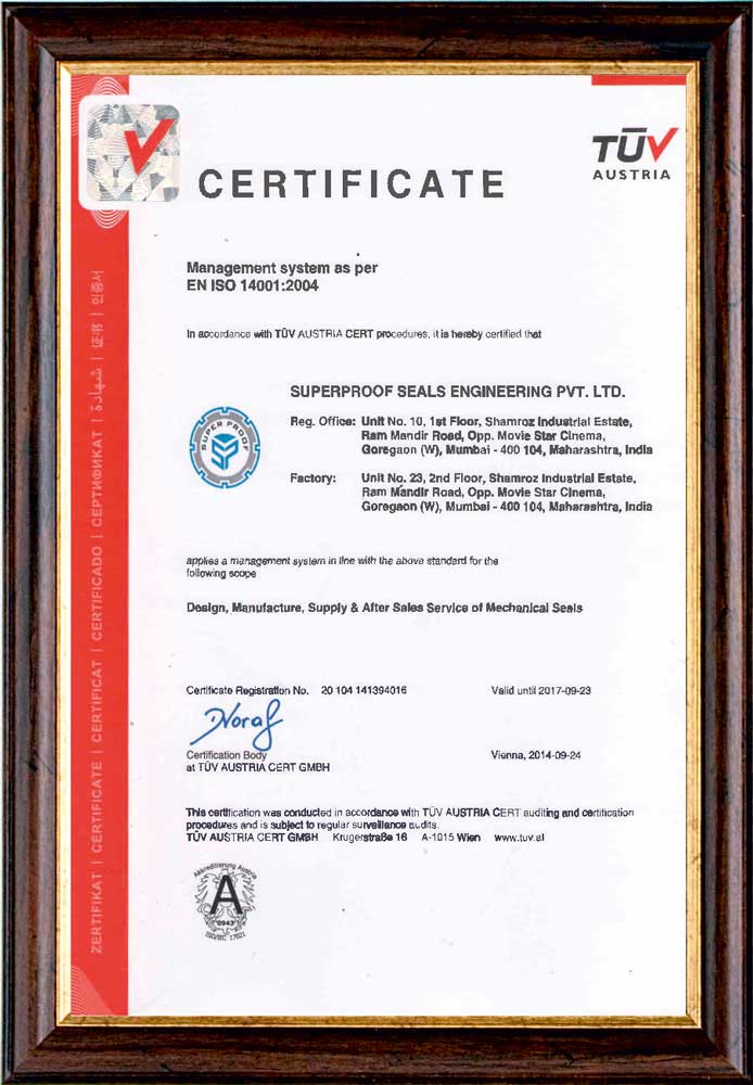Gov. of India Certificate